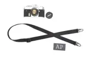 Nylon Camera Strap in Black by APMOTS - Adjustable 32-55" Shoulder Sling
