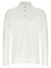 [Kiton] Kiton-Positano Polo Bianco-Uomo 42cm White