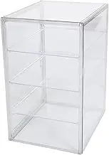 GRIRIW Pastry Display Cabinet Bread Display Cabinet Cake Display Stand with Lid Pastry Display Stand Cupcake Display Case Action Figure Display Case Bakery Display Tray Transparent Magnet