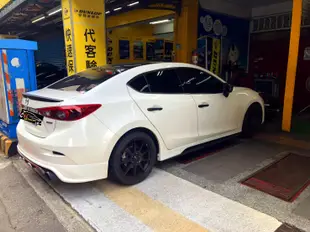 魂動馬自達MAZDA3升級利奧輪胎225/40/18