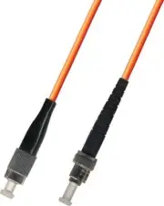 200M Multimode Simplex Fiber Optic Patch Cable Cord (62.5/125) - FC to ST