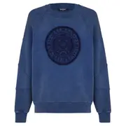 [Balmain] Ribbed Big Coin Sweatshirt