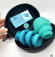 The Ultimate 6 pack mixed cupping therapy set: 2 styles of silicone sport cup...