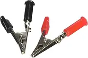 RoadPro RP-215 2.5" Insulated Alligator Clip, (Pack of 2)