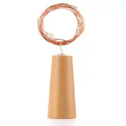 5PCS 2M Cork Shaped LED Copper Wire Night Starry Wine Bottle HoliDay Light for Xmas