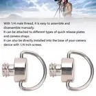 Ring Screw Stainless Steel Fixing Screw For Monopod For Camera Strap For Tripod