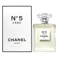 在飛比找蝦皮購物優惠-CHANEL NO.5 L'eau 香奈兒清新晨露女性淡香水