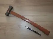 Munetaka Genno Hammer 300g Copper Finish Octagon Head Karin Handle Boar Polish