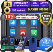 Autel MaxiIM IM508S+XP200+XP400 Pro IMMO Key Programming Diagnostic Scanner OS11