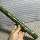 Natural Jadeite Roller Rolling Rough Raw Cut Natural Form Jade Specimen 390g A5