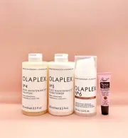 Olaplex No 4 Shampoo & No.5 Conditioner 8.5 Fl Oz + No.6 Leave In 3.3 Fl oz