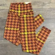 NEW Aerie OFFLINE Real Me Xtra Houndstooth Printed Legging High Rise 7/8 XS