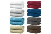 LINENOVA 650gsm Jumbo Large Bath Sheets 90x180cm