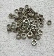 M5 (.8) HEX NUTS Stainless Steel 50 pcs