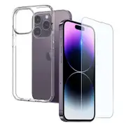 NORTHJO For iPhone 14 Pro Max Case 2 in 1 Ultra Clear TPU Phone