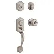 *1-Pack* Kwikset Montara X Juno Knob SmartKey Deadbolt Satin Nickel 95530-018