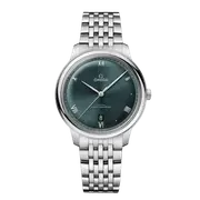 Omega De Ville 40 Prestige Chronometer Stainless Steel Green Dial 434.10.40.20.10.001