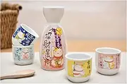 Japanese Sake Set Maneki Neko