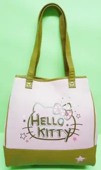 在飛比找樂天市場購物網優惠-【震撼精品百貨】Hello Kitty 凱蒂貓 帆布袋手提包