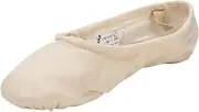 Sansha Pro 1 Canvas Ballet Slipper,Light Pink,17 W (13 W US Men's)
