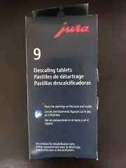 Jura Automatic Coffee Espresso Machine Cleaning Descaling Pack 9 Tablets New 8C