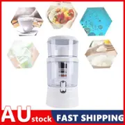 16L Benchtop 8 Stage Water Filter Ceramic Miner Carbon Stone Dispenser Purifier