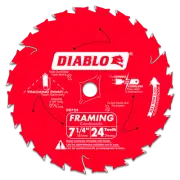 Diablo Tools D0724A 7-1/4 in. x 24 Tooth Framing Saw Blade