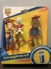 Imaginext TOY STORY 4 Woody Forky Figure Disney Pixar Fisher Price New