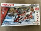 Meccano 16211 AERIAL RESCUE Building Set 406 pcs ~ 20 Models ~ Helicopter ~ NIB