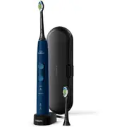 Philips Sonicare ProtectiveClean 5100 Sonic Electric Toothbrush with Built-in Pressure Sensor, 3 Modes & Travel Case, Navy Blue, HX6851/5