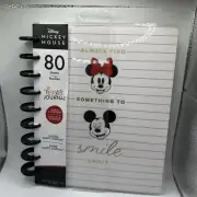 Disney The Happy Planner Mickey Minnie Mouse Positivity Journal 7.5x9.5”