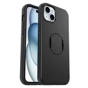 OtterBox OtterGrip Symmetry Compatible with MagSafe Case (Suits iPhone 14 Plus) - Black