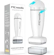 FYL 120 Derma Stamp For Hair Growth, Adjustable Derma Roller Stainless Steel Microneelde Derma Pen For Men Women