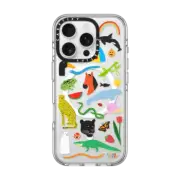 iPhone 16 Pro Clear Case MagSafe Compatible Beautiful Planet