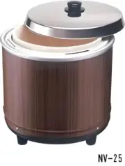 Netsuken Electric Sushi Rice Warmer NV-25 Ohitsu grain of wood 100V Japan Foods