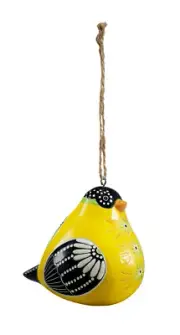 Bird Song Ornament - Bluebird, Chickadee, or Goldfinch