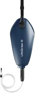 LifeStraw Peak Series Compact Gravity Water Filter System with Safe Water Storage, Mountain Blue, 3 Litre Capacity