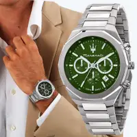 在飛比找PChome24h購物優惠-MASERATI 瑪莎拉蒂 Stile系列 三眼計時手錶 R