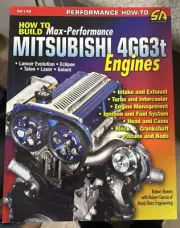 MITSUBISHI 4G63t MANUAL BOOK ENGINE PERFORMANCE MAX ECLIPSE LANCER EVOLUTION GTX