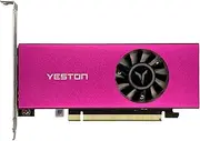 Yeston GeForce RTX 3050 6GB GDDR6 LP(Equipped with a Half Height Shifter) Graphics Cards pci Express 3.0 Video Cards Desktop Computer PC Video Gaming Graphics Card