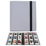 Lifebea 432 Pockets Photo Album For Fujifilm Instax Mini Camera Polaroid Snap Pic 300 Z2300 Instant 2X3 Book 11 9 Evo 90 70 40 8 Liplay (Grey) Photo A