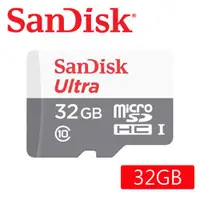 在飛比找ETMall東森購物網優惠-SanDisk 32GB 100MB/s Ultra mic