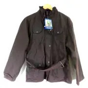 Champion - Dark Brown - Ellon Jacket - Waxed - NWT - Size 18