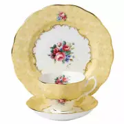 Royal Albert 100 Years Teacup , Saucer , Plate 1990 | Set of 3