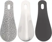[TOGEVAL] Pcs Shoe Horns Metal Handle Shoe Lifter Smooth Edges for Safe Use for Travel Home