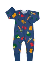 [Bonds] Bonds Baby Zip Cotton Wondersuit in Veggie Salad Size: 3-6 Months 3-6 Months Veggie Salad