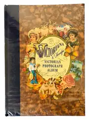 Victoriana Scraps Victorian Photograph Album 1993 Weddings etc Still in Plastic