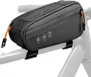 WOTOW Bike Frame Bag, Waterproof Bike Triangle Bag with Two Side Pockets, Ref...