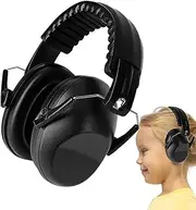 Sound Proof Earmuffs,Adjustable Noise Cancelling Headphones | Safety Ear Muffs with Ear Cushions for Studying, Relaxing, Resting