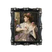 8x10 Vintage Picture Frames with Glass Front, Ornate Frame, Antique Photo